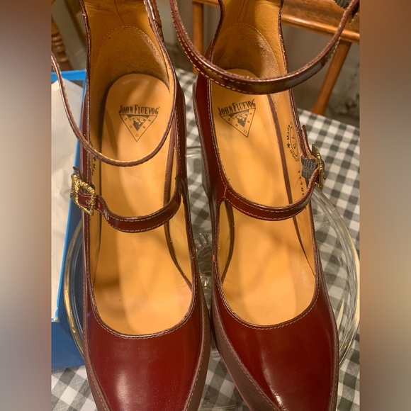 Fluevog Unite Ankle Strap Ghali sz 7.5 - Picture 3 of 6